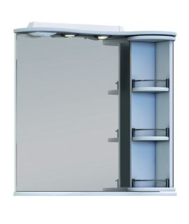 Зеркало-шкаф с подсветкой Vigo Callao zsh.CAL.70.El 70 см белый